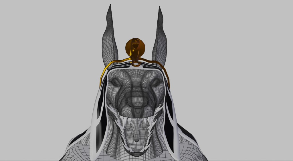 Anubis head preview image 2